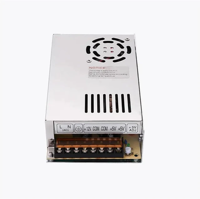 Alt view image 8 of 12 - 250W Dual Output Universal Switching Power Supply Switch Mode Power Supply Two Group 5V 20A 12V 12A 24V 6A Led Power Supply Transformer Adapter for RV, Car, Computer, Lab(D-250A)