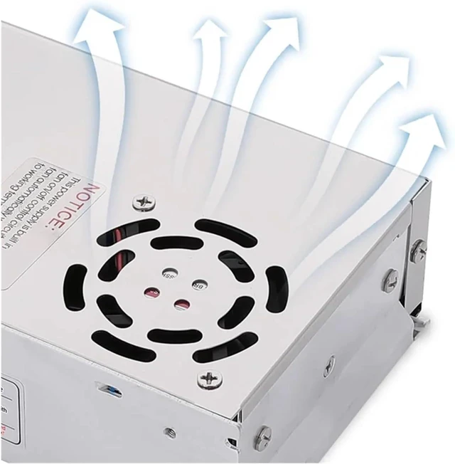 Alt view image 9 of 12 - 250W Dual Output Universal Switching Power Supply Switch Mode Power Supply Two Group 5V 20A 12V 12A 24V 6A Led Power Supply Transformer Adapter for RV, Car, Computer, Lab(D-250A)