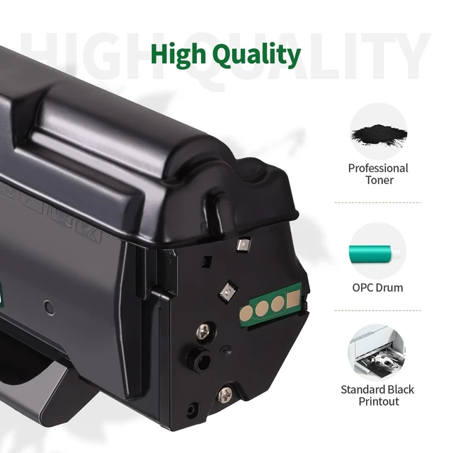 Alt view image 10 of 10 - JINTUM PB-211 Compatible Toner Cartridge Replacement for Pantum PB-211 PB-211EV for P2502W M6552NW M6600NW P2500W M6602NW M6550NW Printer ( 4 Pack )
