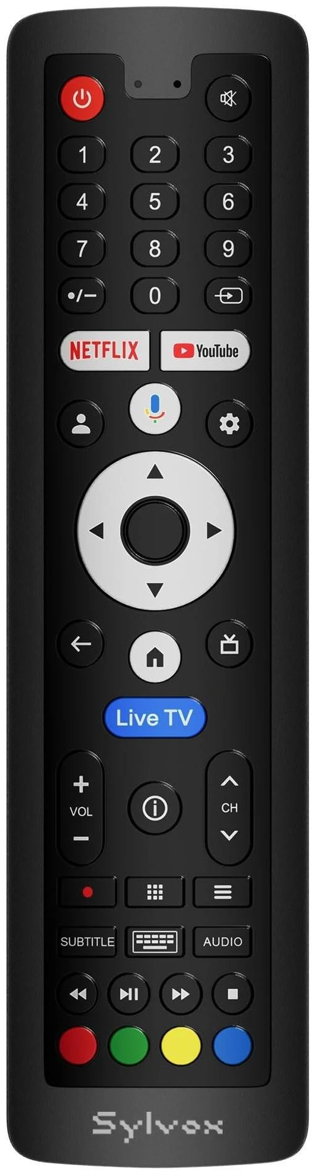 Alt view image 6 of 10 - Sylvox Remote Control for Outdoor TV, Compatible for Frameless & 3.0 Series Outdoor TVs, IP66 Waterproof, Support Infrared, Bluetooth and Voice Control