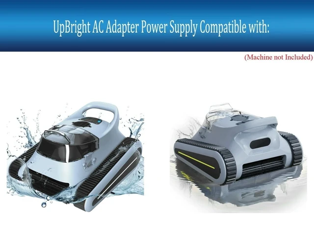 Alt view image 7 of 10 - UpBright 2-Prong 26V AC/DC Adapter Compatible with Seauto Crab CR CA New Seal PC09 21.9V 7800mAh Li-ion Battery Smart Cordless Robotic Vacuum Pool Cleaner SAT65A-2602600 Power Supply Cord Charger PSU