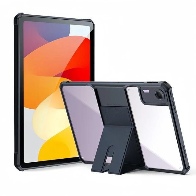 Alt view image 6 of 10 - kaidisen Clear Case for Xiaomi Redmi Pad SE 11 inch Case with Stand, Transparent Back Cover Kickstand Slim Light Drop Safe for Xiaomi Redmi Pad SE 11"