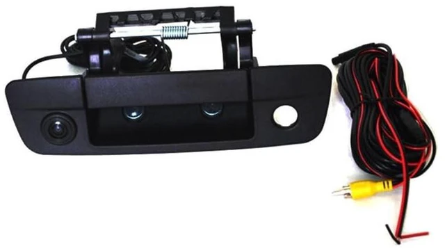 Alt view image 7 of 10 - Tailgate Car Backup Reverse Handle Camera Compatible for Ram 1500/2500/3500 2013 14 15 16 17 2018 Replacement# 68197873AA