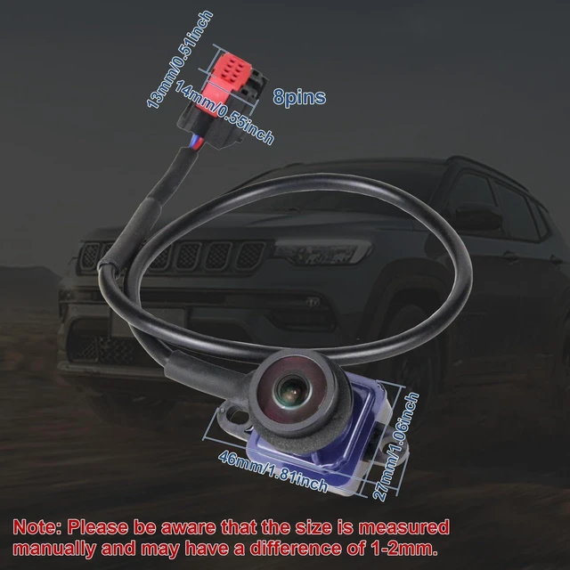 Alt view image 7 of 10 - Back up Camera Replacement for Dodge Ram Promaster 1500 2500 3500 2018-2021, GreenYi Rear View Reverse Park Assist Camera Replace OE# 68417057AA