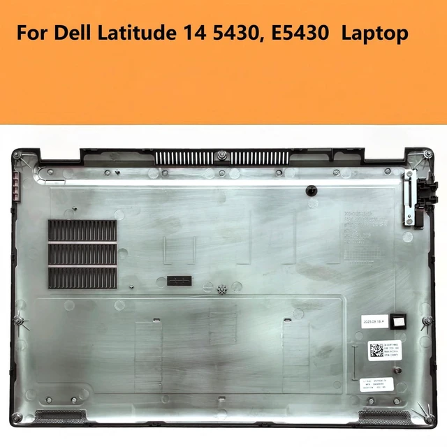 Alt view image 7 of 10 - CCGDZKJ D8RFY, 0D8RFY Replacement Bottom Case for Dell Latitude 14 5430, E5430 Laptop, Silver Lower Cover