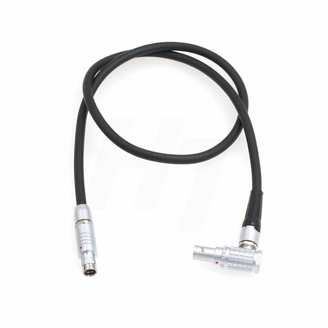 Alt view image 7 of 10 - HangTon 24V Power Cable for ARRI Alexa Sony Venice Camera to StarliteHD Monitor Teradek Bond Bolt Preston Light Ranger2 CineTape 30cm