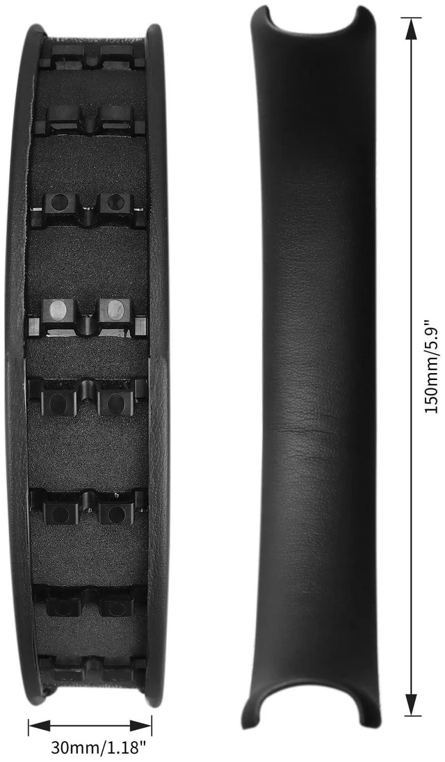 Alt view image 6 of 6 - SINOWO Headset Strap,Replacement Headbands Straps for Bose QuietComfort(QC) Ultra Wireless Headphones,Headset Head Cushion Cover Repair Par(Black)