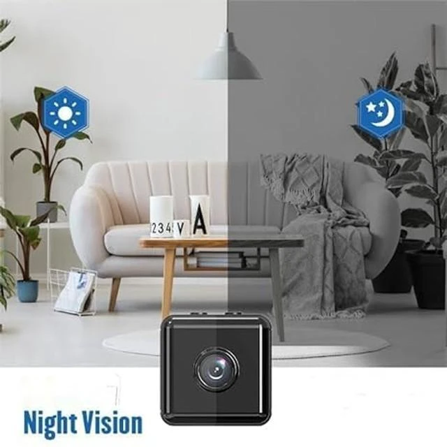 Alt view image 9 of 10 - OVWE Mini Hidden Cameras, Spy Camera, 1080P Magnetic Security Camera, WiFi Wireless miniguard cam, with Night Vision Motion Detection