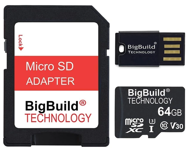 Alt view image 6 of 10 - BigBuild Technology 64GB U3 Micro SDXC Memory Card for Fire Max 11, Fire HD 10/10 Plus/10 Kids Ed Tablets