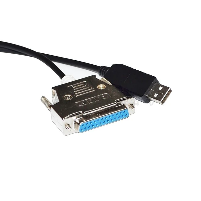 Alt view image 9 of 10 - Pidwaok FT232RL USB to DB25 Female Serial Cable, 1.8M RS232 Communication Cable for BIO-TEK Elisa Readers (PN75053), Parameter Config & Data Download