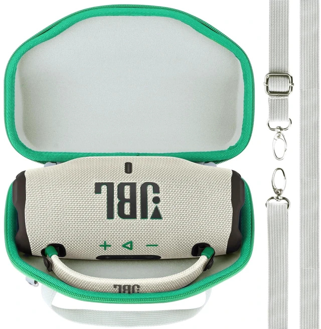 Alt view image 6 of 10 - Lebakort Hard Case Compatible with JBL Charge 6 Waterproof Speaker (Sand Case)