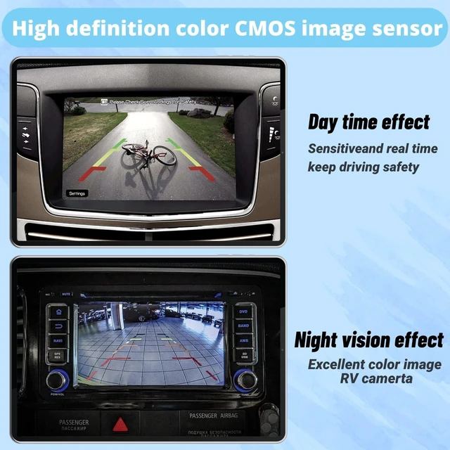 Alt view image 9 of 10 - Car Reverse Camera, Car Rear Camera, HD Night License Plate Rear View Camera, IP67 Waterproof Universal Rear License Plate Camera