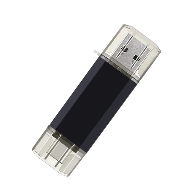Alt view image 8 of 10 - 2-Pack 64GB USB C Flash Drive Dual Flash Drive Type C + USB A Memory Stick Jump Drive 2-in-1 Thumb Drive for Storage and Backup (64GB*2 Black&Blue)