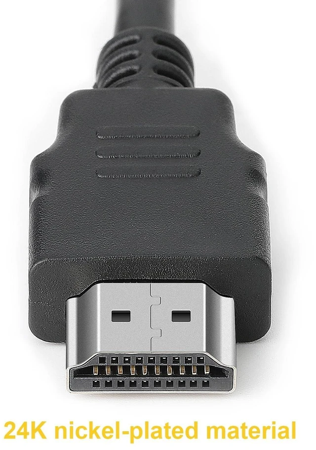 Alt view image 10 of 10 - Spofit 4K HDMI Cable 10 Pack 6ft,18Gbps High Speed HDMI Braided Cord,4K@60Hz, HDR, 3D, Dolby, ARC Compatible with PS5,PS4,HDTV,Blu-ray,Xbox,Laptop