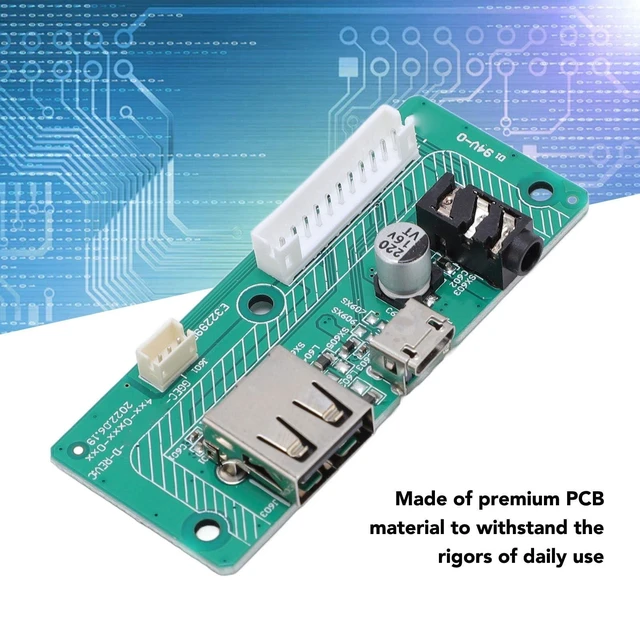 Alt view image 7 of 10 - Speaker Charging Port Replacement for Charge 3 GG Speaker, USB Port Board Connector Spare Charging Module Accessories Circuit Board for DIY