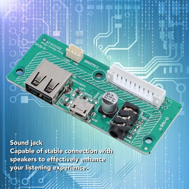 Alt view image 8 of 10 - Speaker Charging Port Replacement for Charge 3 GG Speaker, USB Port Board Connector Spare Charging Module Accessories Circuit Board for DIY