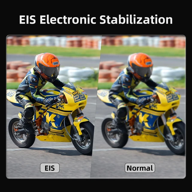 Alt view image 8 of 10 - HFK HM603 Motorcycle Camera Front Rear, 2K Camera for Motorcycle Dash Cam, 150 Wide Angle, Night Vision, IP67 Waterproof (Camera with Short Wire 1M)