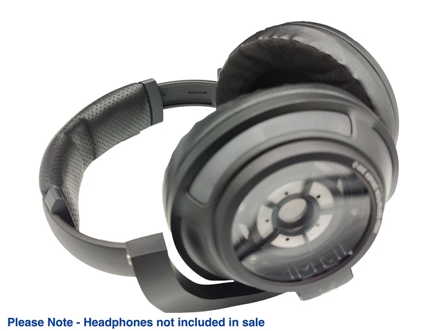Alt view image 10 of 10 - Premium Perforated Sheepskin HD800 HD800S HD820 HD8XX Replacement Headband Compatible with Sennheiser HD800 HD800SHD820 and Drop HD8XX Headphones. Premium Sheepskin ^^ High Density Thicker Foam