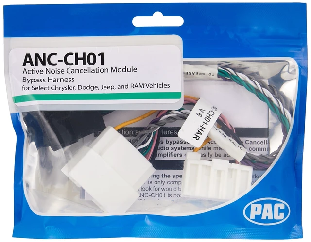 Alt view image 4 of 6 - PAC ANC-CH01 ANC-CH01 Factory ANC Module Bypass Harness for Select Chrysler, Jeep, and Ram Vehicles, Black