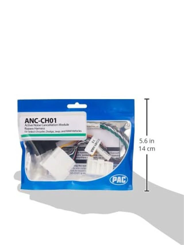 Alt view image 6 of 6 - PAC ANC-CH01 ANC-CH01 Factory ANC Module Bypass Harness for Select Chrysler, Jeep, and Ram Vehicles, Black
