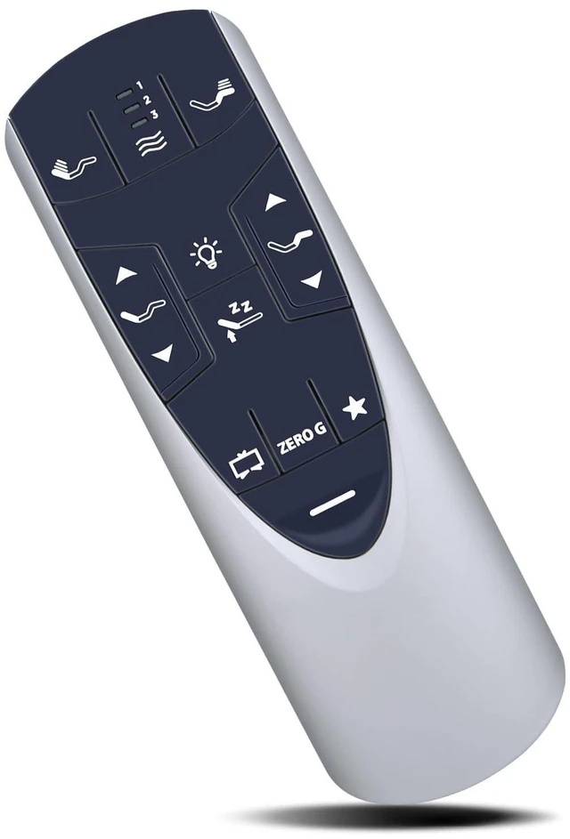 Alt view image 6 of 10 - ZWP RF502A RF358A Replacement Remote Control for Tempur-Pedic Ergo or Ergo Extend Adjustable Bed Base JDLK.33.01.18 RF358A, JLDK.33.01.36, RF502A (with Backlight)