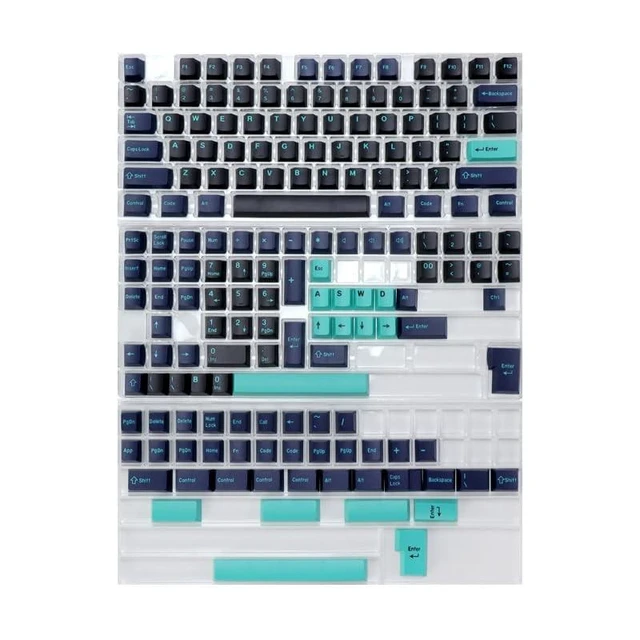 Alt view image 7 of 10 - KBDiy Hammerhead Dark PBT Double Shot Orange Keycap Set,174 Keys Retro Custom Key Cap Keycaps 60 Percent Cherry Profile Keycaps for 61/64/68/84/87/100/104/108 Mechanical Keyboard