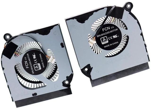 Alt view image 6 of 10 - Deal4GO 5V CPU GPU Cooling Fan kit Replacement for Acer Nitro 5 AN515-57 AN517-52 PH315-53 PH315-54 AN515-55 AN517-54 AN517-53 AN517-41