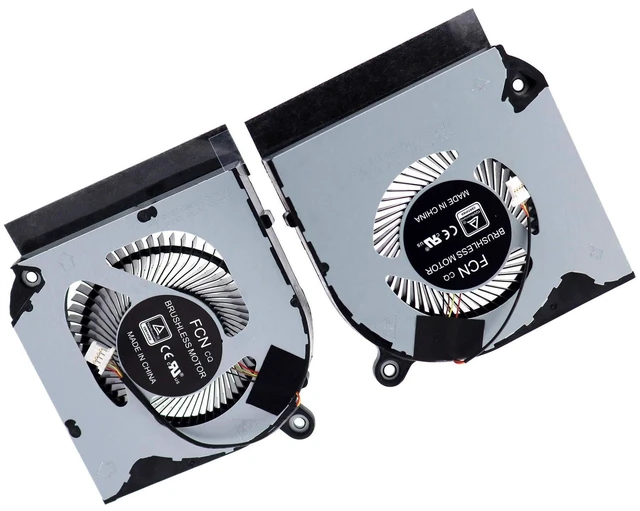 Alt view image 7 of 10 - Deal4GO 5V CPU GPU Cooling Fan kit Replacement for Acer Nitro 5 AN515-57 AN517-52 PH315-53 PH315-54 AN515-55 AN517-54 AN517-53 AN517-41