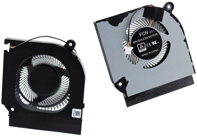 Alt view image 8 of 10 - Deal4GO 5V CPU GPU Cooling Fan kit Replacement for Acer Nitro 5 AN515-57 AN517-52 PH315-53 PH315-54 AN515-55 AN517-54 AN517-53 AN517-41