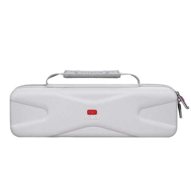 Alt view image 9 of 10 - FBLFOBELI Hard Travel Carrying Case for Brother ADS-1250W / ADS-1700W / ADS-1800W / ADS-1200 / ADS-1300 Wireless Compact Desktop Scanner, Protective Storage Bag (Case Only) (Grey)