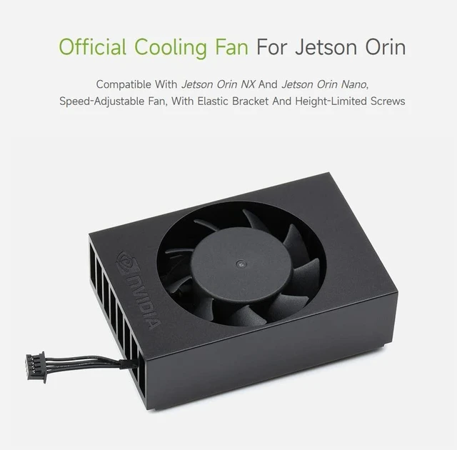 Alt view image 8 of 10 - Waveshare Official Cooling Fan - Speed-Adjustable, Compatible with Jetson Orin Nano and Orin NX