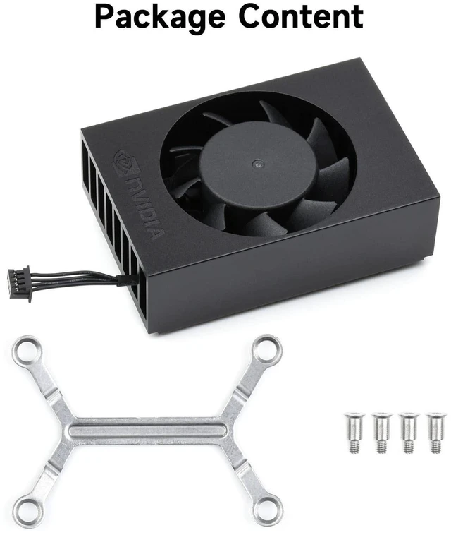 Alt view image 7 of 10 - Waveshare Official Cooling Fan - Speed-Adjustable, Compatible with Jetson Orin Nano and Orin NX