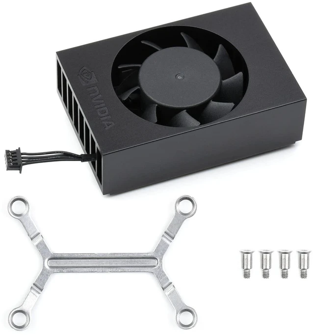 Alt view image 6 of 10 - Waveshare Official Cooling Fan - Speed-Adjustable, Compatible with Jetson Orin Nano and Orin NX
