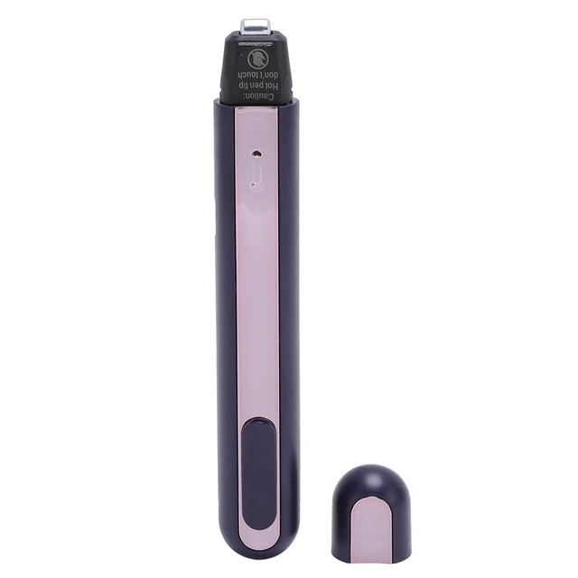 Alt view image 6 of 10 - Thermo Pen, Hot Foil Pen, Identity Theft Protecting Pen for Permanent Erasing Receipt Shipping Label, or Any Thermal Prints, Mini Heat Press Pen