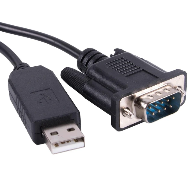 Alt view image 6 of 10 - Usangreen USB to DB9 D-Sub Male Com Port FT232RL RS232 Serial Converter Adapter Communication Upgrade Cable (Standard DB9 Pinout: 2-RXD ...)