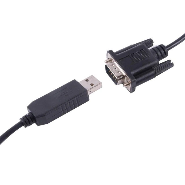 Alt view image 10 of 10 - Usangreen USB to DB9 D-Sub Male Com Port FT232RL RS232 Serial Converter Adapter Communication Upgrade Cable (Standard DB9 Pinout: 2-RXD ...)