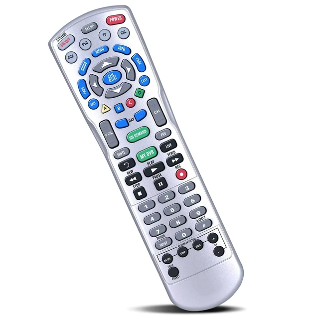Alt view image 6 of 10 - ZWP Replacement for Charter Spectrum 1060BC2 1060BC3 Remote Control, Compatible for Spectrum P12404-C4, Charter Ocap4 (C4000 & S4000) 4-devic HDTV DVR Cable Box