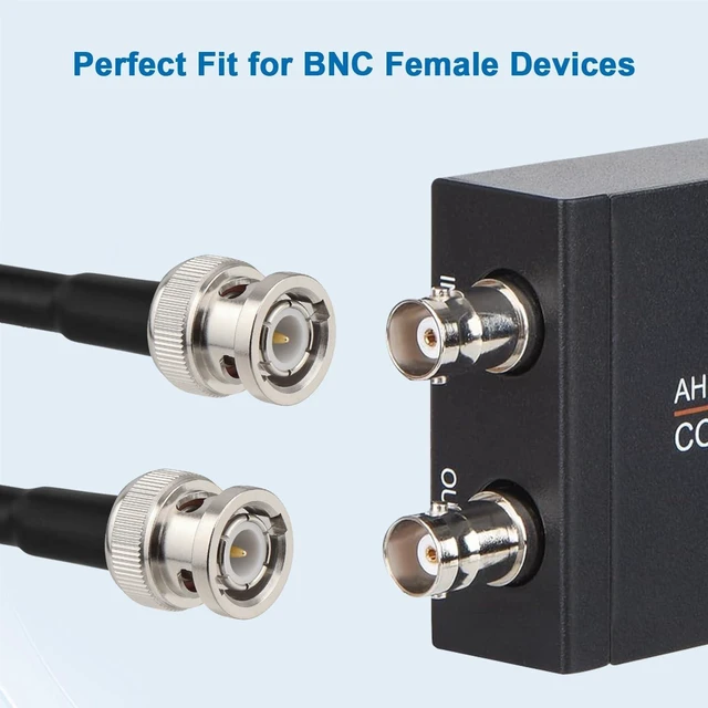 Alt view image 10 of 10 - XRDS -RF 50 ohm BNC Cable 30FT, BNC Male Extension RG58 Coax Cable for Antenna Analyzer, CB Radio, Security CCTV Camera