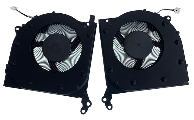 Alt view image 8 of 10 - Sicastar New CPU and GPU Cooling Fan Work for Lenovo Legion 5-15IMH05 5-15IMH05H 5-15ARH05 81Y6 82AU 82B5 5F10S13914 Series