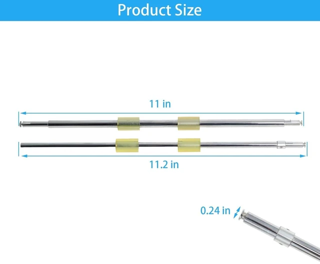 Alt view image 8 of 10 - 2025 Upgraded Feed Roller Kit with Iron Shaft, Compatible with Fujitsu Fi-6130 Fi-6130Z Fi-6140 Fi-6140Z Fi-6230 Fi-6230Z Fi-6240 Fi-6240Z Fi-6125 Fi-6225 etc, Parts Number: PA03540-Y075 (2PCS)