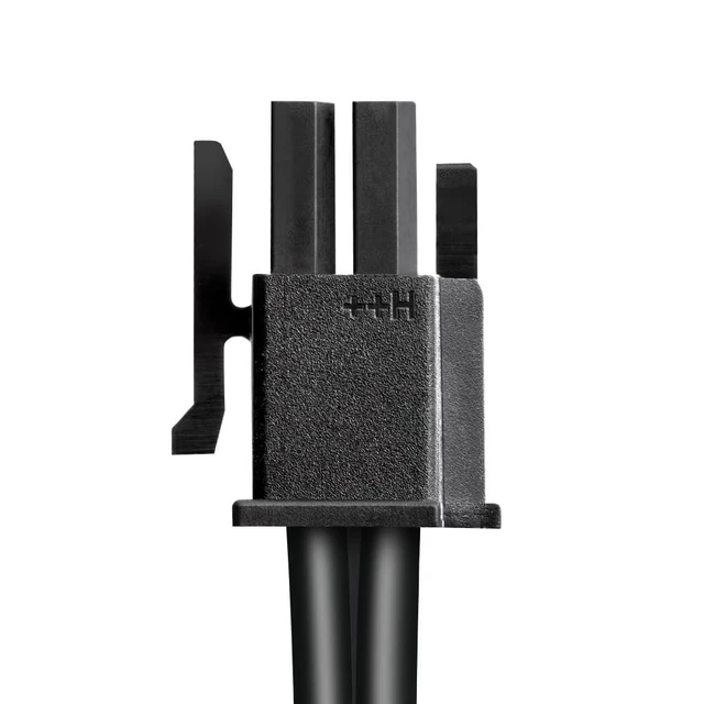 Alt view image 7 of 8 - CableMod Universal Pro ModFlex Sleeved 12V-2x6 12VHPWR StealthSense PCIe Cable (White)