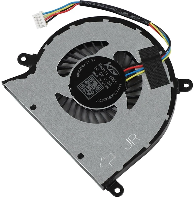 Alt view image 9 of 10 - CPU Cooling Fan Replacement for BeelinK Mini PC EQ12 N100, EQ12 Pro N305, S12 Pro N100, Model: 6005 BF06005H05FP 14.11.02490000, DC 5V 0.5A 4-Pin Internal Cooler Fan
