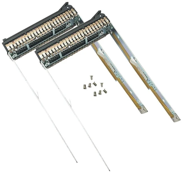 Alt view image 6 of 10 - SAMXI (2 Pack) 3.5" SATA SAS Hard Drive Caddy Tray Sled Tower Server for Lenovo ThinkSystem ST250 IBM X3650 SR650 SR550 SR588 SR658 X3650M5 X3550M5 SR530 SR630 ST558 ST550 SR550 SR590 8 pcs Screw