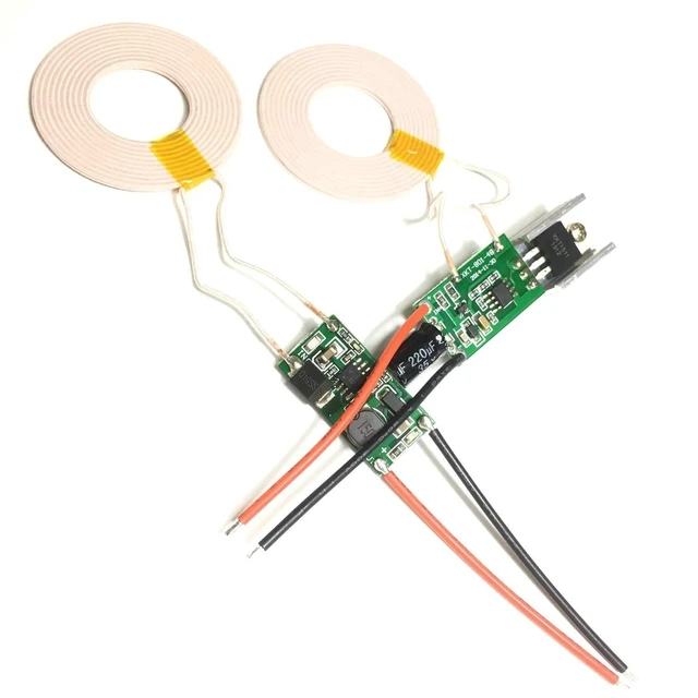 Alt view image 8 of 10 - Taidacent 10mm Distance 12V1A Output High Current Wireless Charging Module Wireless Power Supply Module (12V1A 10mm)