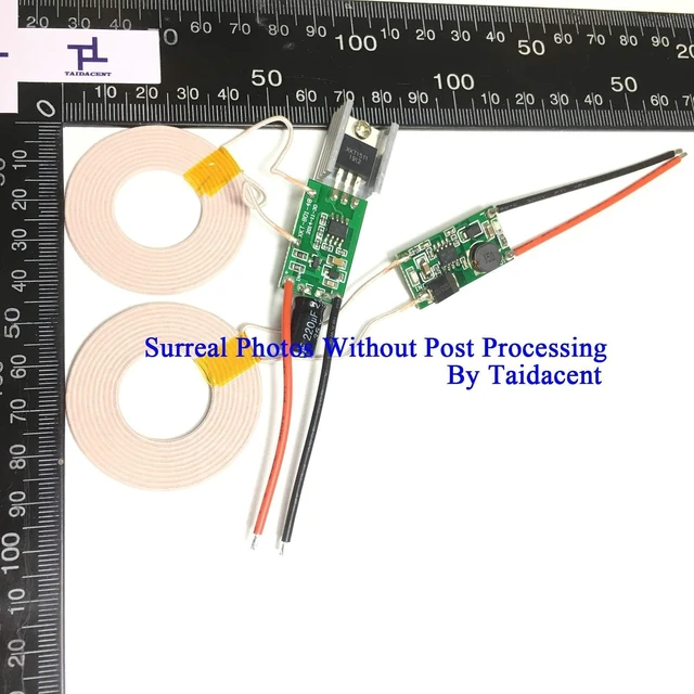 Alt view image 7 of 10 - Taidacent 10mm Distance 12V1A Output High Current Wireless Charging Module Wireless Power Supply Module (12V1A 10mm)