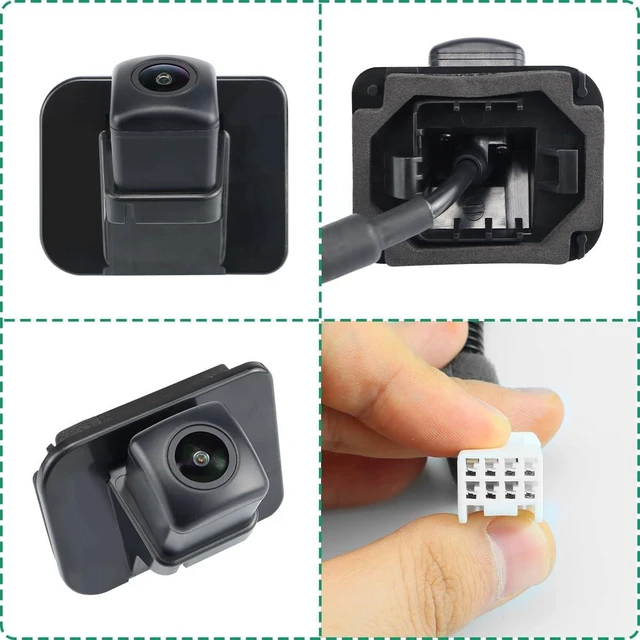 Alt view image 7 of 10 - 39530-T2A-A31 OE Backup Camera Replacement for Honda Accord Sedan 2014-2017, GreenYi Reverse Rear Park Assist Camera Replaces 39530-T2A-A21 39530-T2A-U110-M2 590-440