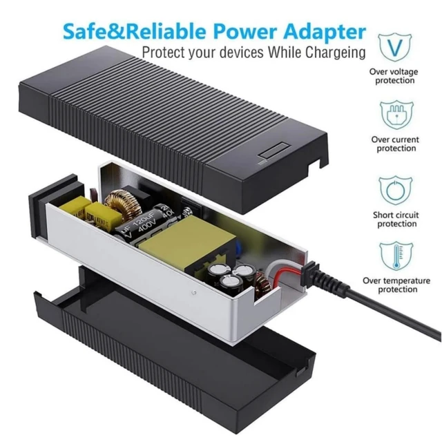 Alt view image 9 of 10 - HERISKEER 42V 2A 1.5A Charger 5 Plugs Universal for MAXSHOT V1 A1, Phantomgogo A9 A8 Commuter R1, VOLPAM SP06 SP03 SPT7, Aovopro Okai Sisigad for Hover-1 Ninebot Macwheel etc (36V Battery) Charger
