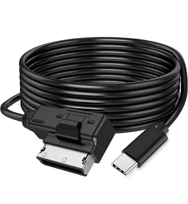 Alt view image 2 of 2 - USB-C to AMI MMI Aux Adapter Cable for Apple iPhone 15/16, Apple MFi Certified Car Audio Dongle Compatible with Audi A3/A4/A5/A6/A7/A8/S4/S6/S8/Q5/Q7/R8/TT 2011-2016, VW CC Magotan (6 FT)