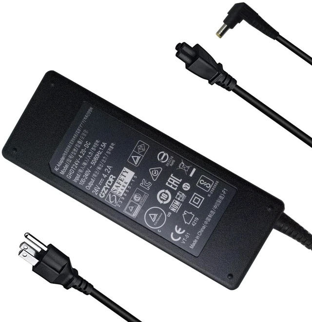 Alt view image 6 of 10 - 24V AC/DC Charger for JBL Boombox 2 Boombox2 by Harman Wireless Portable Bluetooth Speaker Input 24V DC 4.2A Power Supply Cord Battery Adapter