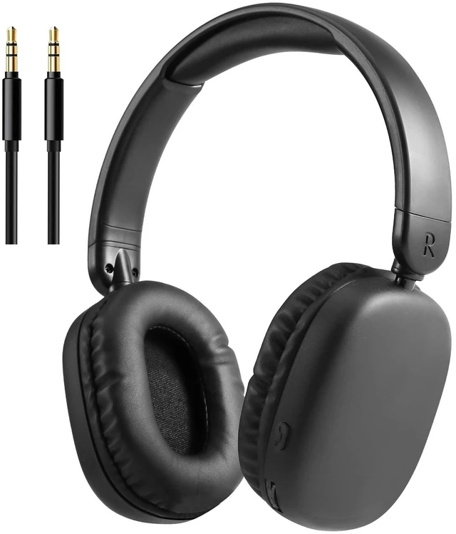 Alt view image 6 of 10 - AOGKTON FM Radio MP3 Player Headphones Micro SD Card,Wireless and Wired Lightweight Headphone with Deep Bass and Built in Microphone Over The Ear Unequaled Comfort,for Travel,Home,Birthday Gift